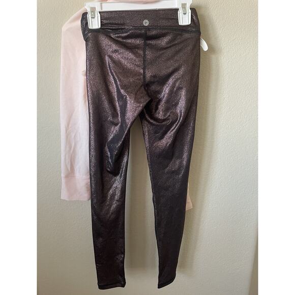 Sparkle Glitter Raglan Long Sleeve Top Leggings Pants 2 Pc Set Size M 10 - Picture 7 of 7